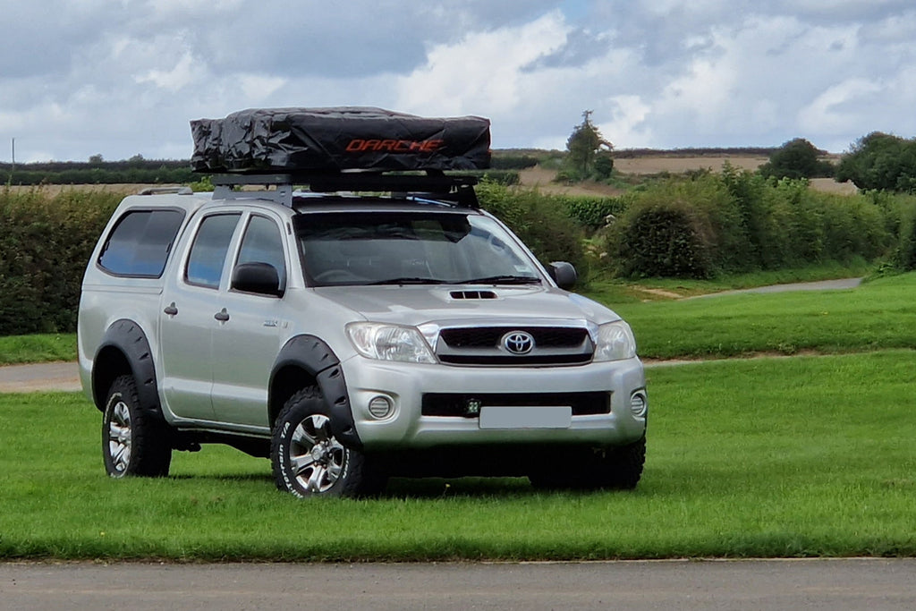 Toyota Hilux Roof Rack and DARCHE Roof Tent