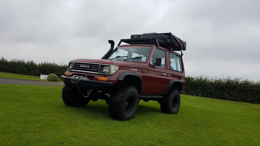 Toyota Land Cruiser Roof Tent & Roof Rack - Trek Overland