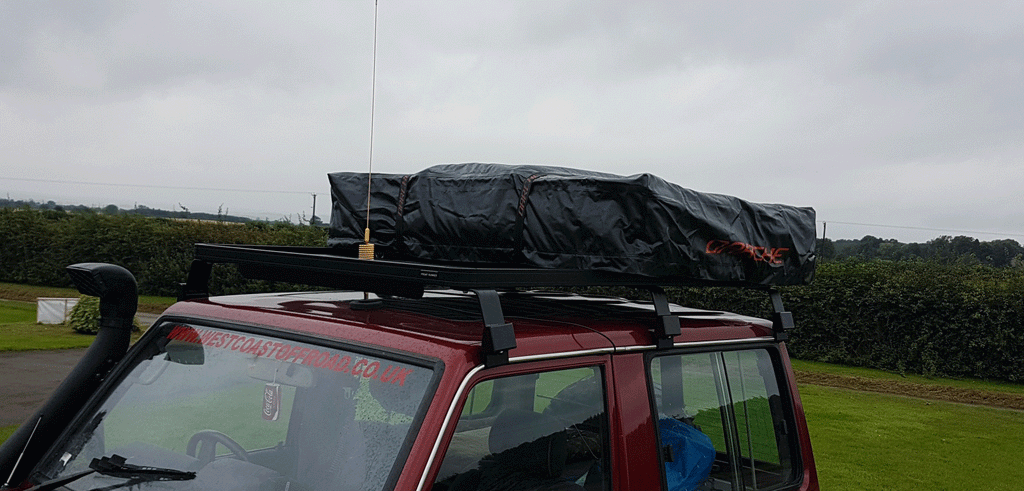 Toyota Land Cruiser Roof Tent & Roof Rack - Trek Overland