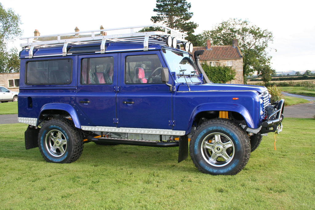 Land Rover Defender Chassis Change Service Station Garage Yorkshire UK