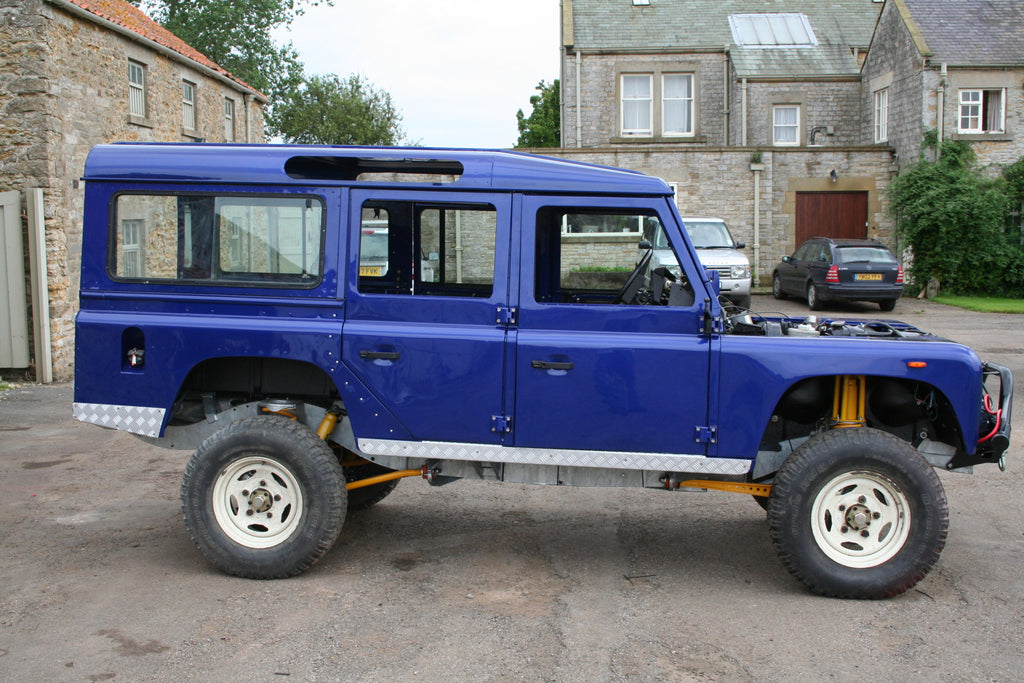 Land Rover Defender Chassis Change Service Station Garage Yorkshire UK