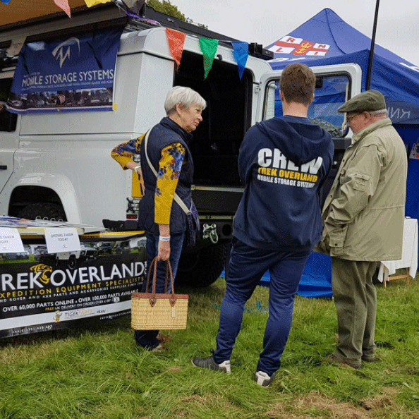 Ryedale Show 2017 - Land Rover Specialists Yorkshire Trek Overland Mobile Storage Systems