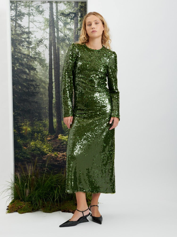 Daria Sequin Midi Dress