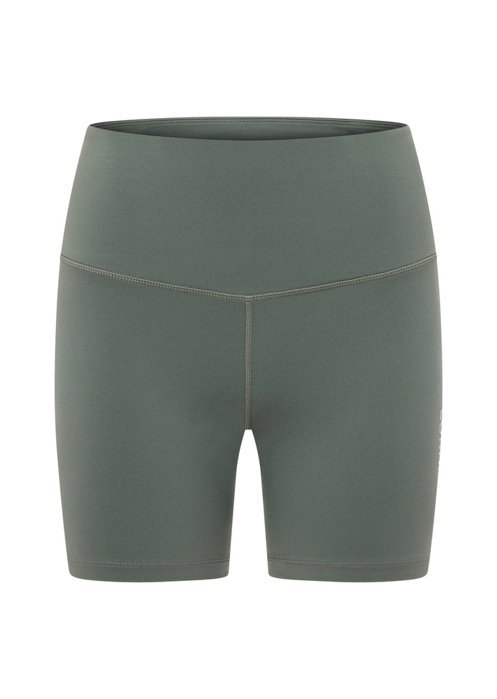 Lorna Jane Lotus No Chafe 16cm Bike Shorts - Dark Matcha Image # 4
