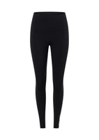 Lorna Jane Hi-Fold Lotus Full Length Leggings - Black Image # 6