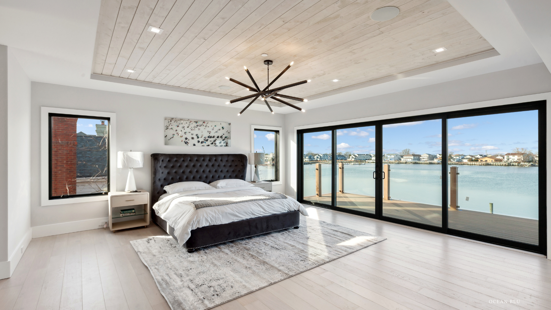 Ocean Blu Interior Designers Waterfront, NY Long Island Home Project Long Beach, New Construction