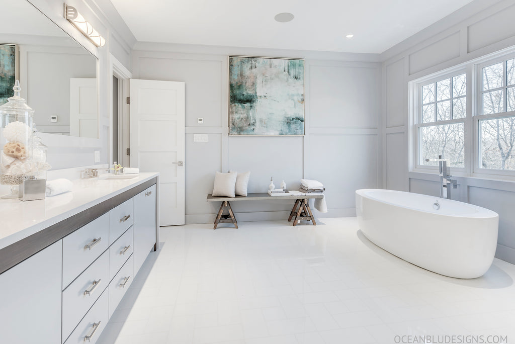 Modern Coastal Beach House Bathroom  Designs  Hamptons  