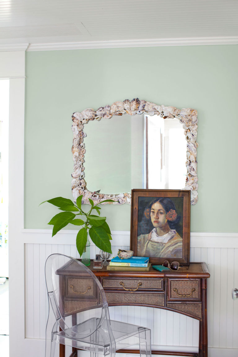 Sea shell mirrors