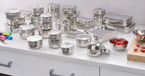 stainless steel food storage containers