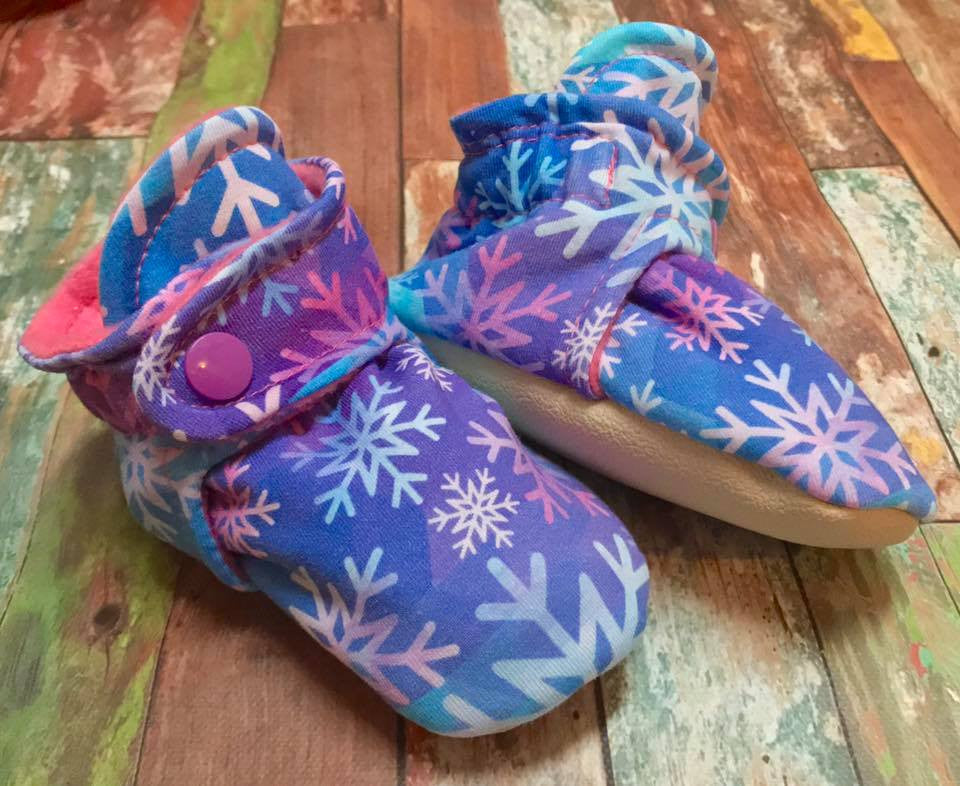 baby slipper patterns to sew