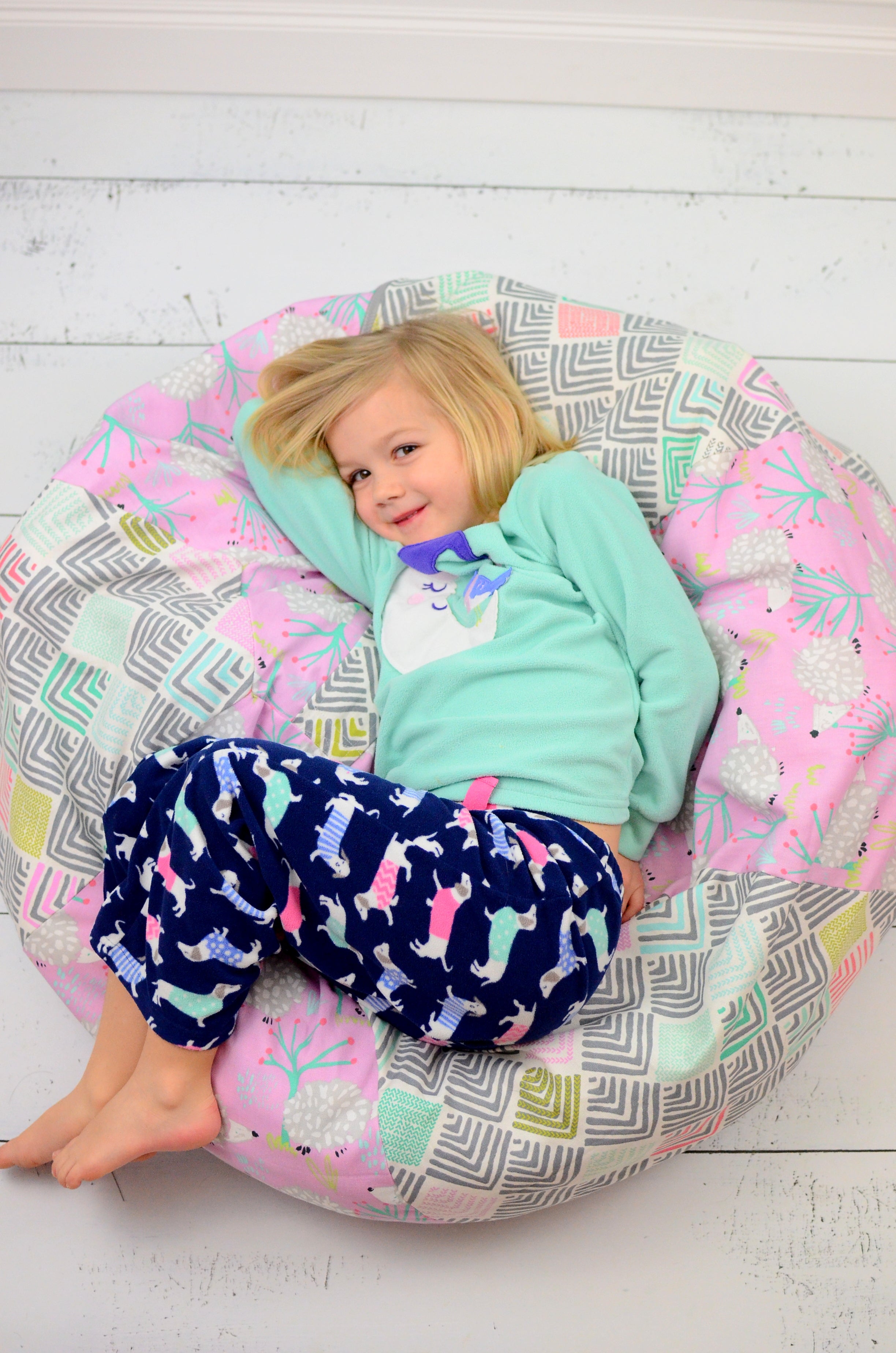 stuffed animal bean bag chair