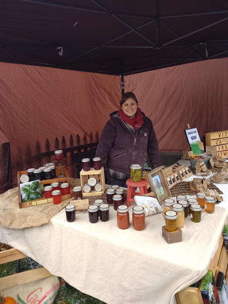 Laura Gosewisch of Vital Ground Farm in Beldenville, WI