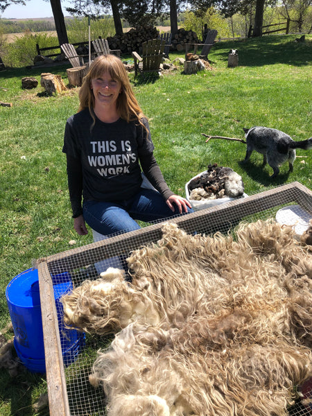 Theresa Bentz of Get Bentz Farm in Northfield, Minnesota