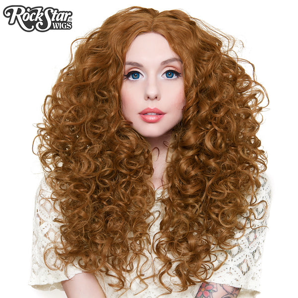 Lace Front 25" Long Curly - Rockstar Wigs