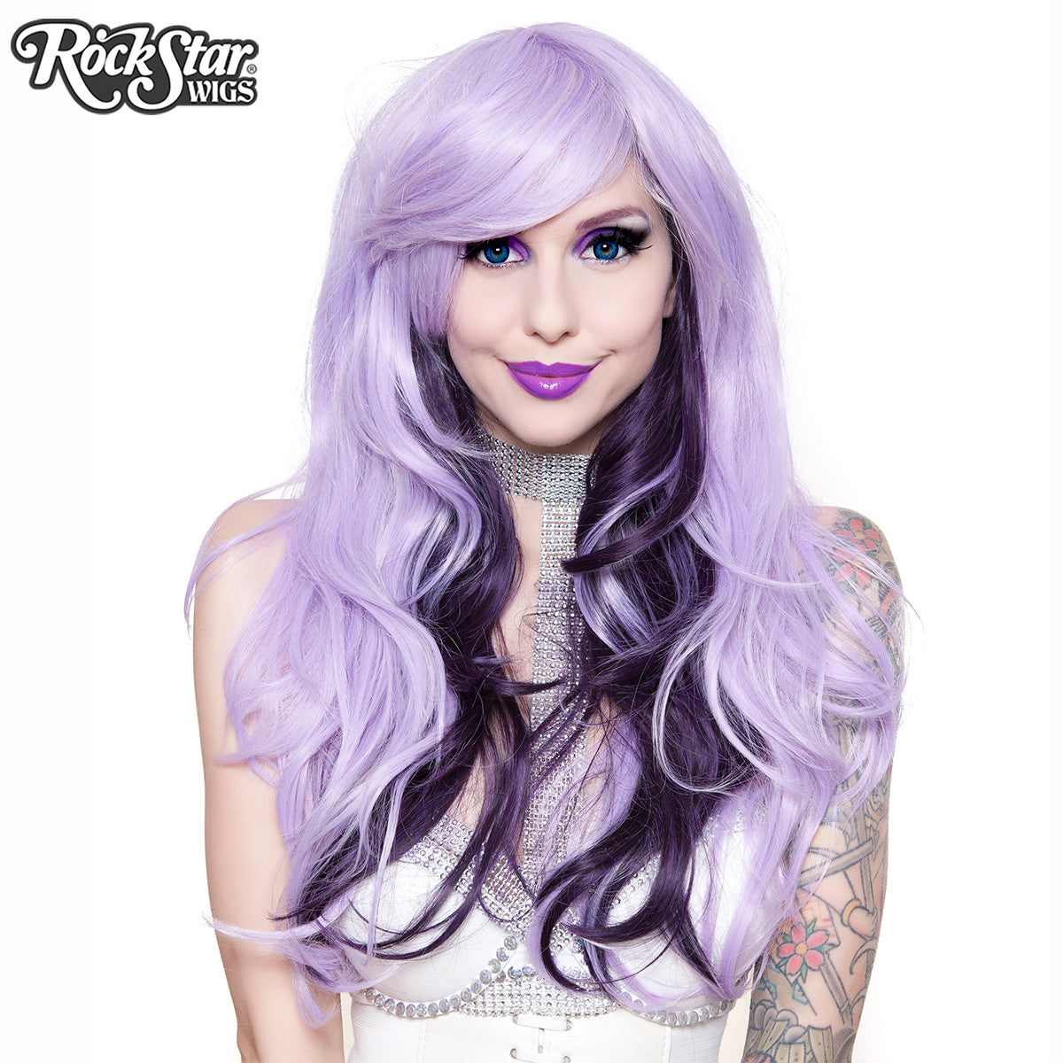 Rockstar Wigs Stores Downtown Girl Collection Black Violet