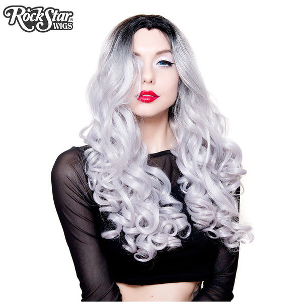 lace front curly dark root red rockstar wigs review