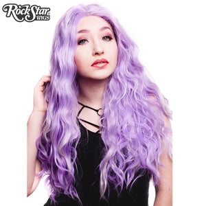 silver lavender wig