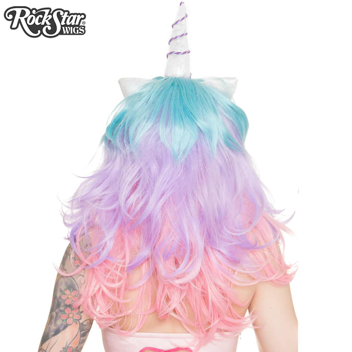 Download Now Lorelei's Personalized Pastel Rainbow & Unicorn Topper –  Lively Decor & Joy