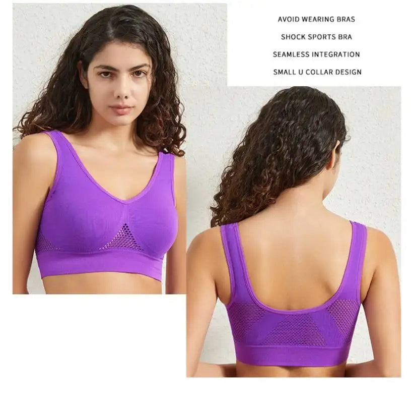 Seamless Breathable Sports Bra @chichicmart