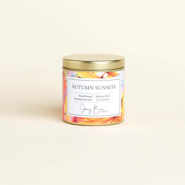 Autumn Sunsets Candle 1