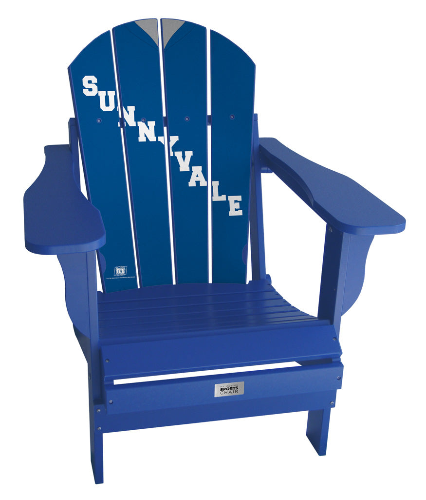 The Tragically Hip - Custom Sports Chair - In Violet Light