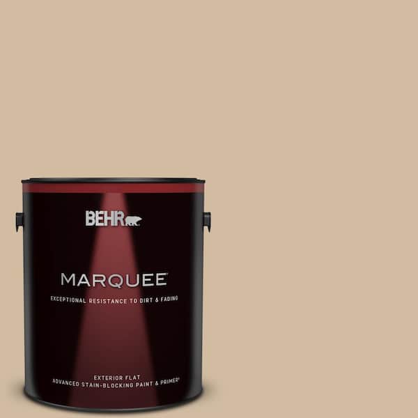 1 gal. #N270-3 Coco Flat Exterior Paint & Primer