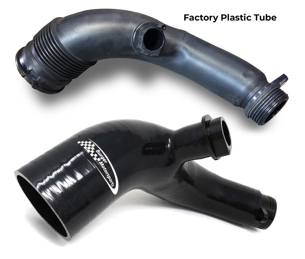 N55 BMW 335 435 silicone upgraded turbo inlet