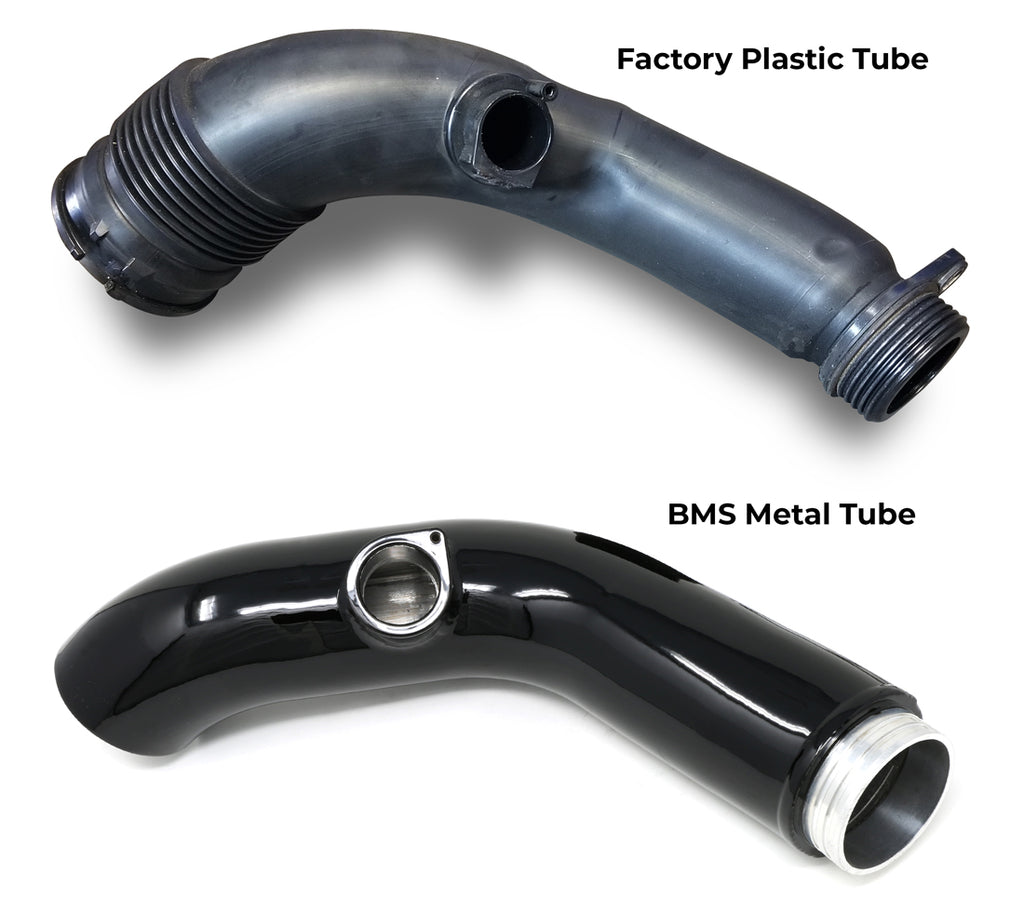 13717602651 Filtered air pipe BMW N55 turbo inlet pipe F20 F87 M2 235 335 435 F21 F30 F31 F32 F36 Jb4 Burger Motorsports