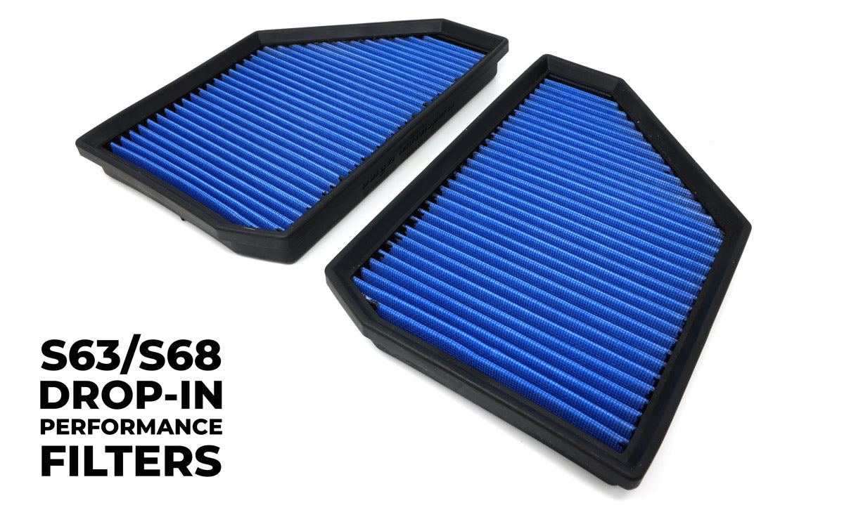 BMS Drop-In Performance Air Filters for S63 S68 BMW X5, X5M, X5, X5M, X7, & XM