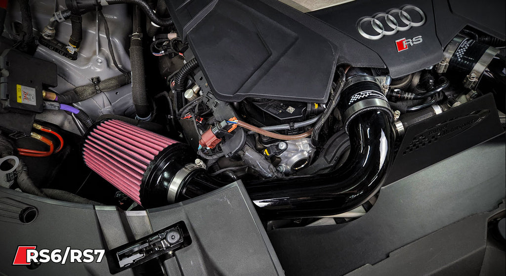 Audi RS6 RS7 Horsepower Intake air filter CAI Burger Motorsports