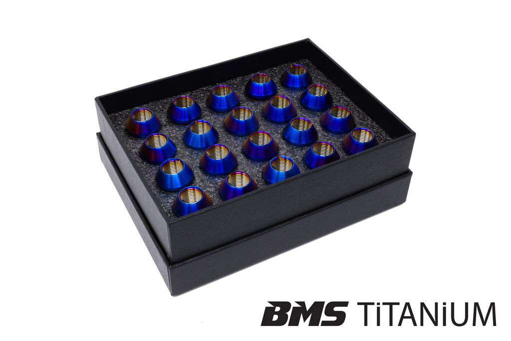 bmw titanium lug nut nuts M14x1.25 M14 x 1.25