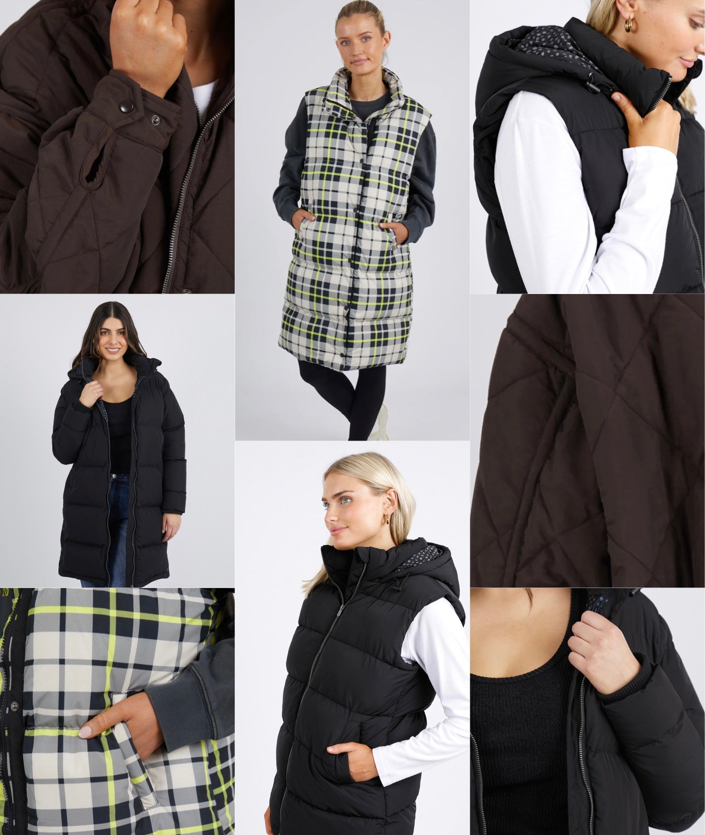 Quilted and Puffer Jackets & Vests