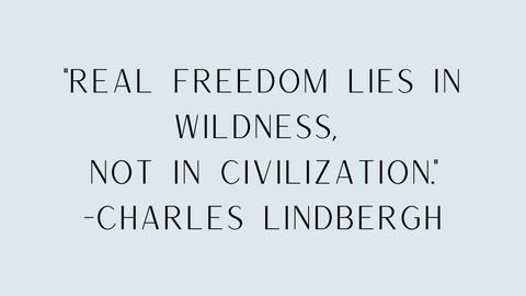 Charles Lindbergh quote