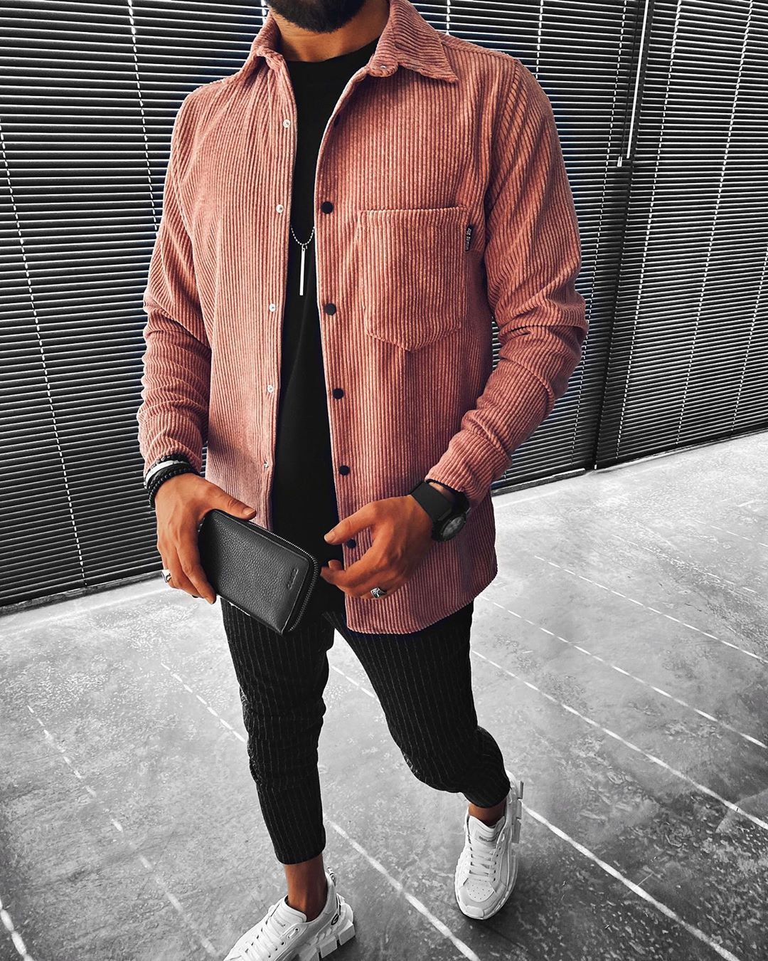 Heren Corduroy Shirt