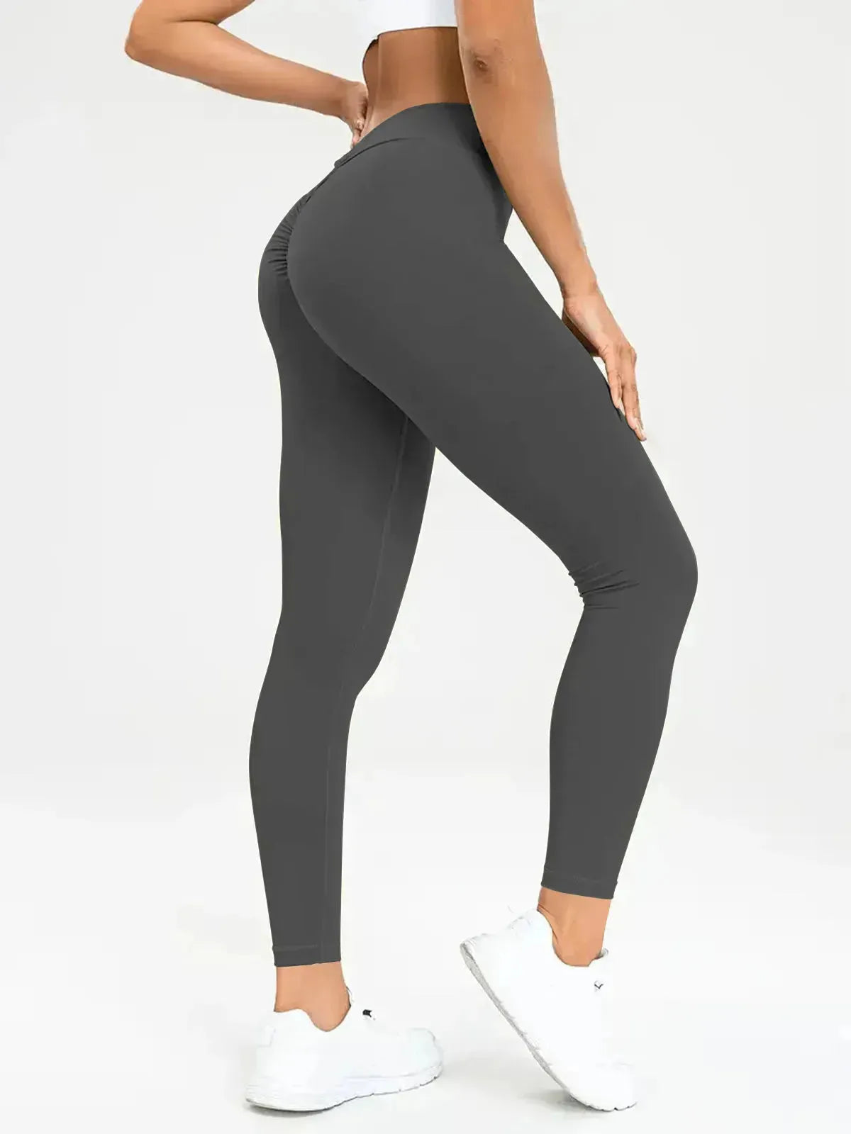 Women's Yoga Pants High Waist Lift High Elastic Tight Fitness Trousers - Aesthetic Haven