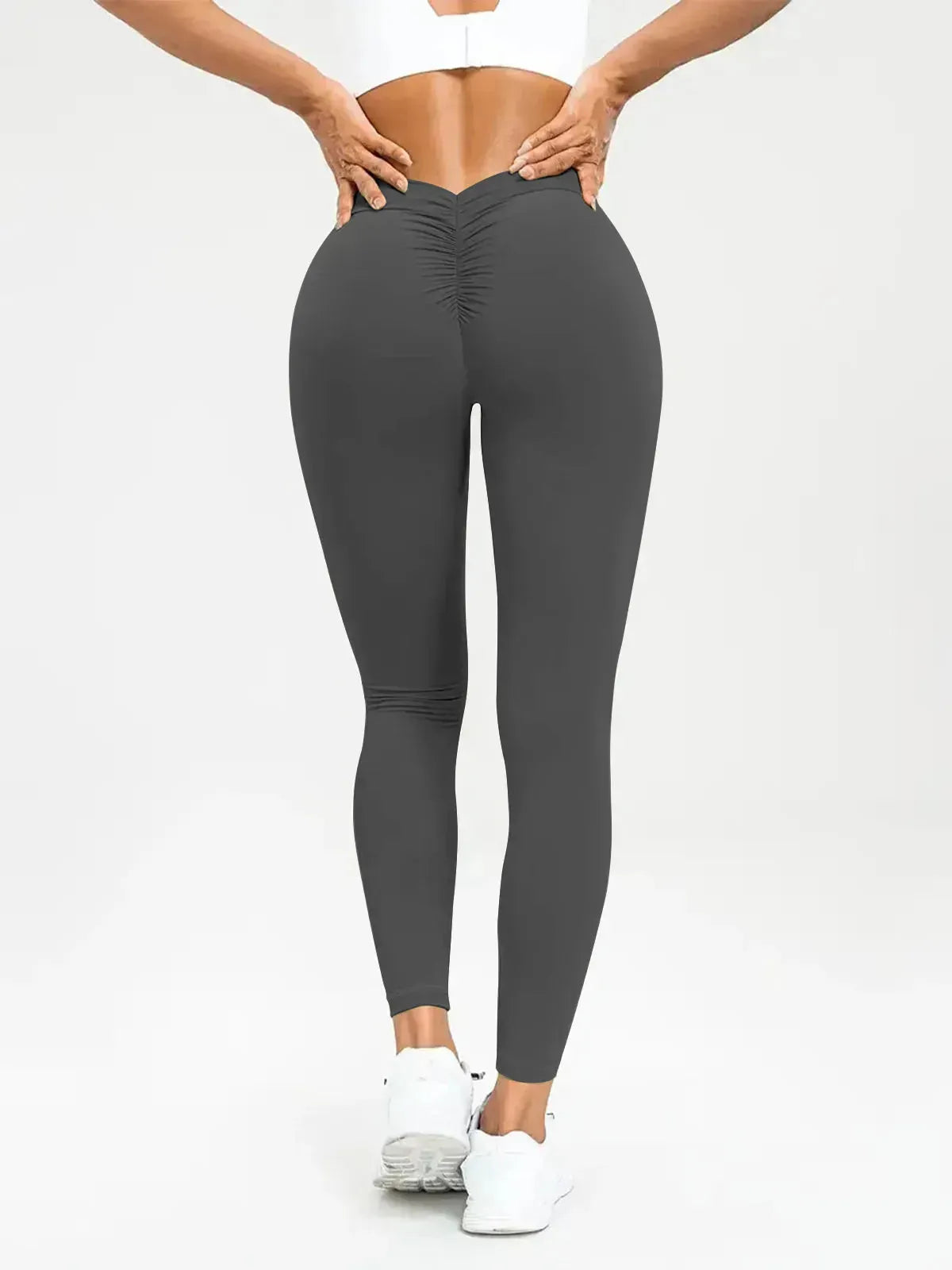 Women's Yoga Pants High Waist Lift High Elastic Tight Fitness Trousers - Aesthetic Haven