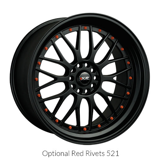 MAPerformance - XXR 521 Bolt On Color Red Rivet