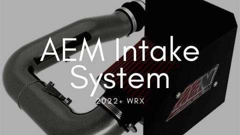 AEM Intake System for the 2022 WRX