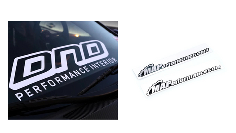 Car stickers and decals from MAPerformance