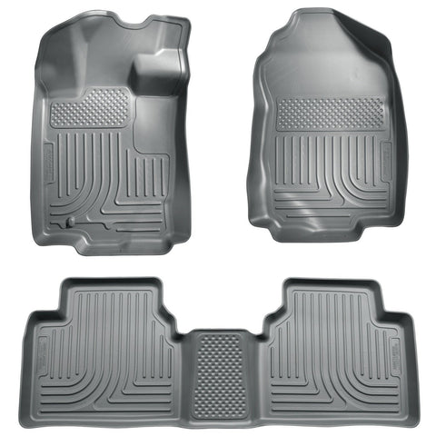 2010-2012 Ford Fusion/Lincoln MKZ (FWD) WeatherBeater Combo Gray Floor Liners by Husky Liners (98362) - Modern Automotive Performance
