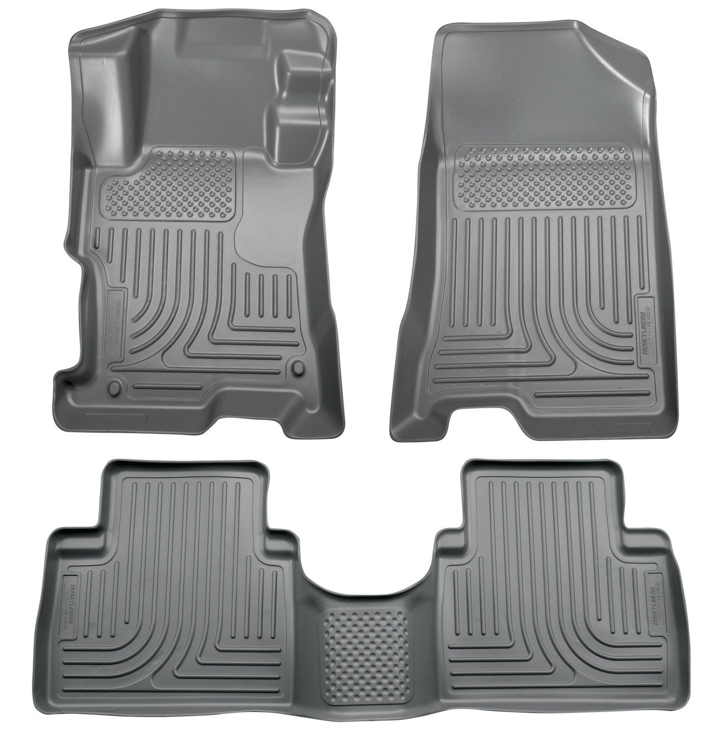 2011 2012 Hyundai Sonata Weatherbeater Combo Gray Floor Liners By Husk