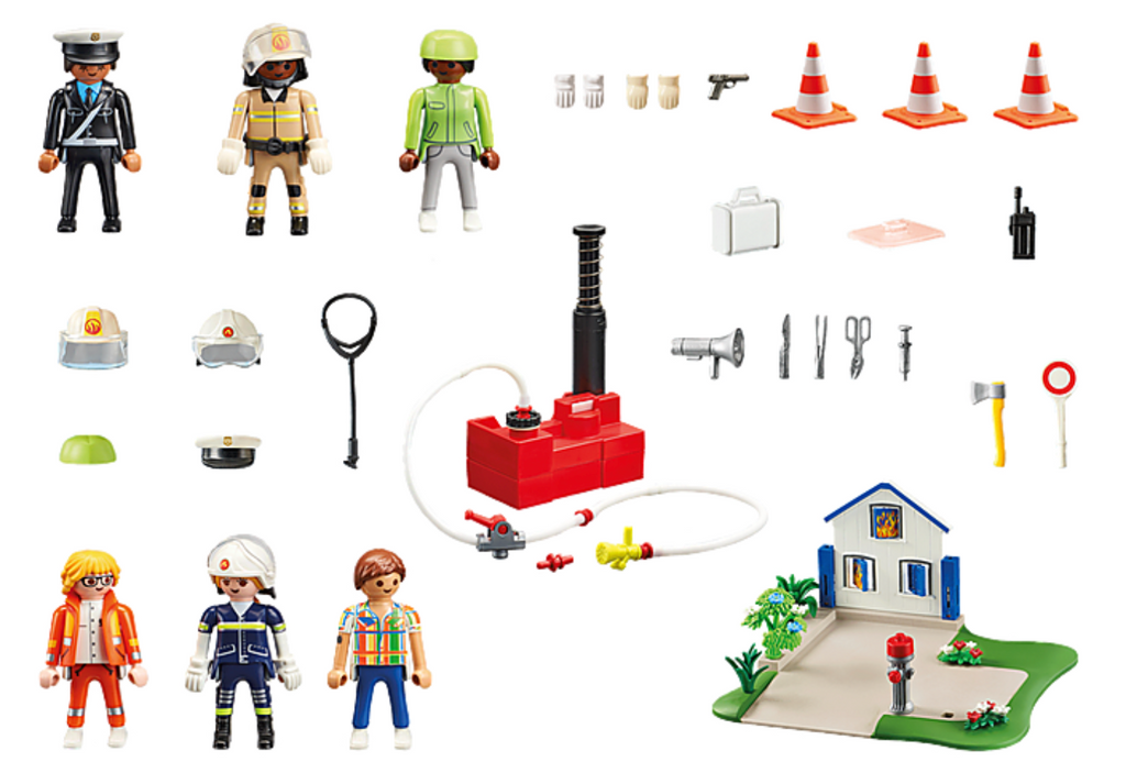 PLAYMOBIL POMPIERS 71207 