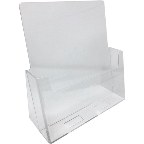 Clear Acrylic Two-Tier Brochure Holder | 8.5