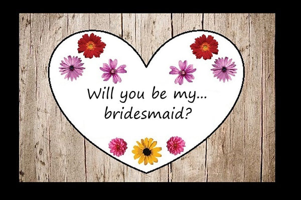 Will you be my bridesmaid puzzle