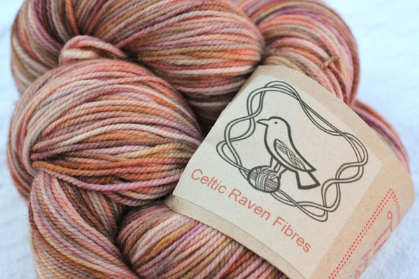 Celtic Raven Fibres hand-dyed sock yarn