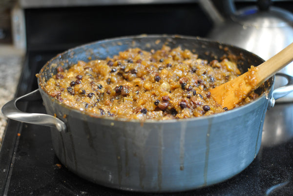 making green tomato mincemeat