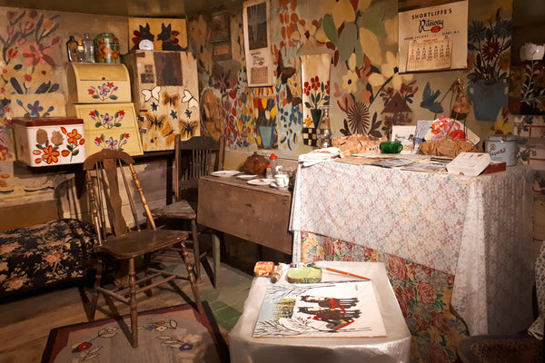 Maud Lewis house at Art Gallery of Nova Scotia