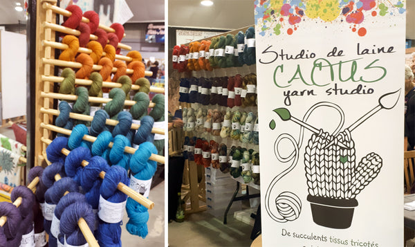 Cactus Yarn Studio Twist booth