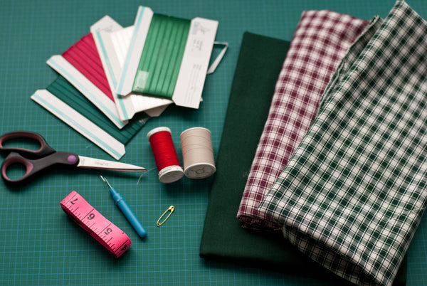 materials to make fabric gift bags