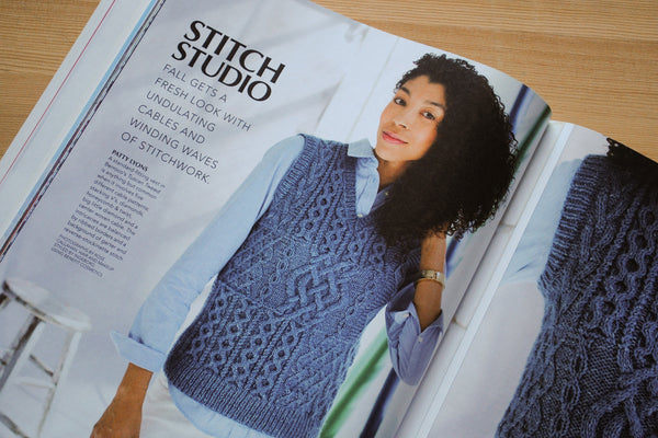Vogue knitting vest pattern